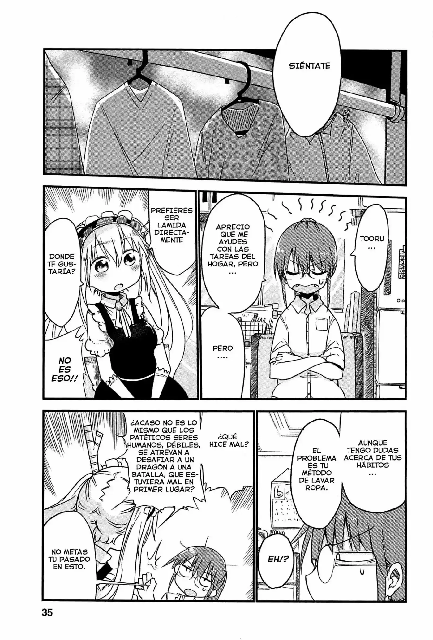Kobayashi-san Chi no Maid Dragon (2013) - Capítulo 3 - Página 4 - LectorTMOo