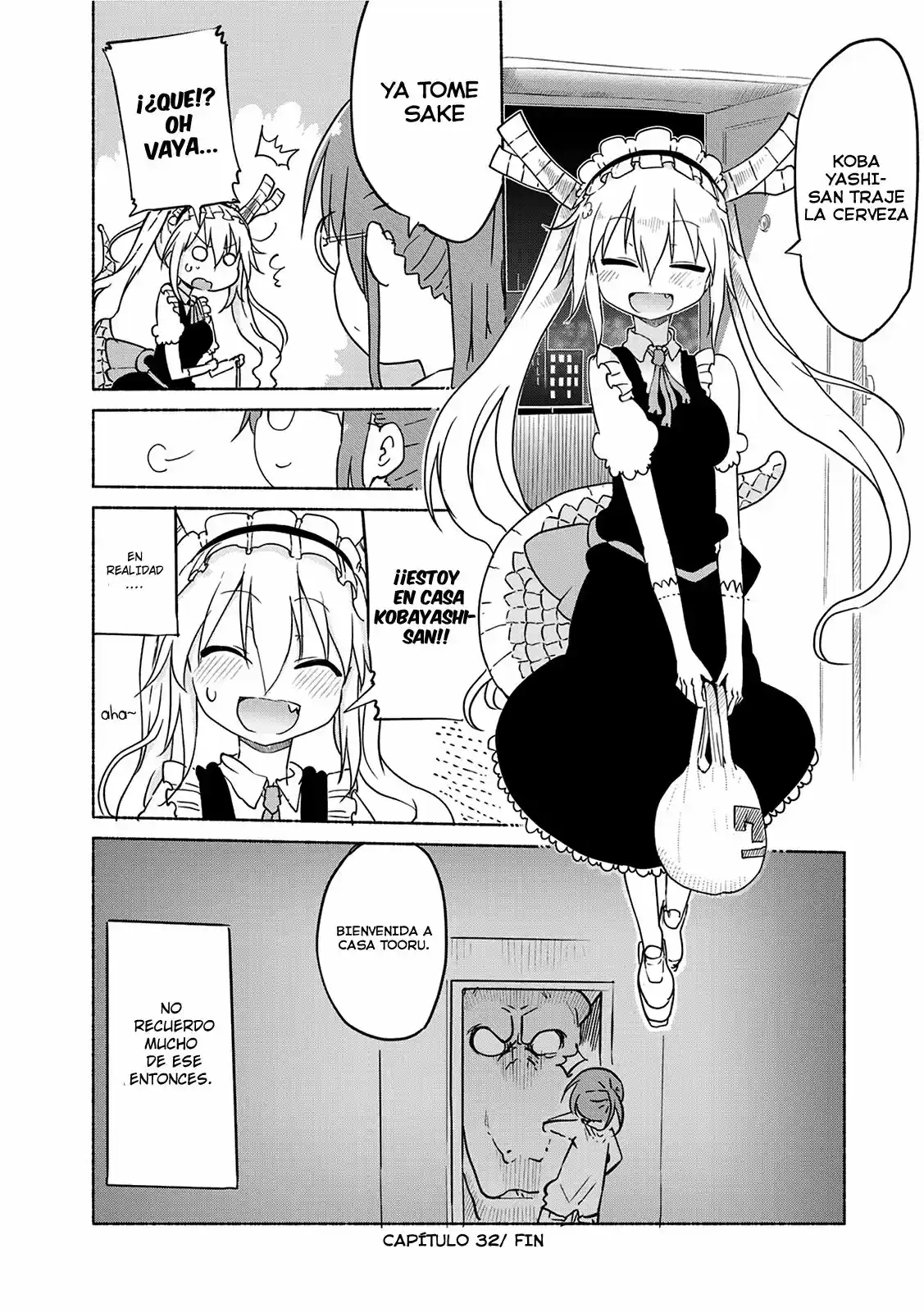 Kobayashi-san Chi no Maid Dragon (2013) - Capítulo 32 - Página 14 - LectorTMOo