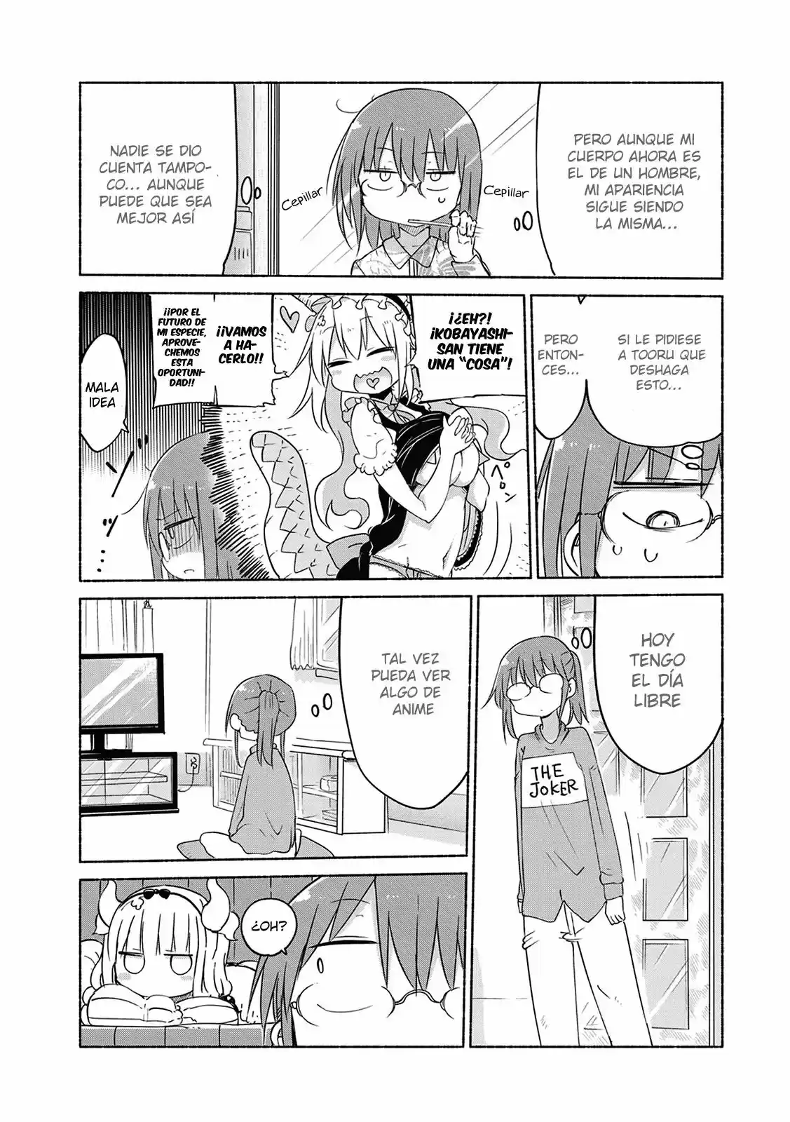 Kobayashi-san Chi no Maid Dragon (2013) - Capítulo 37 - Página 8 - LectorTMOo