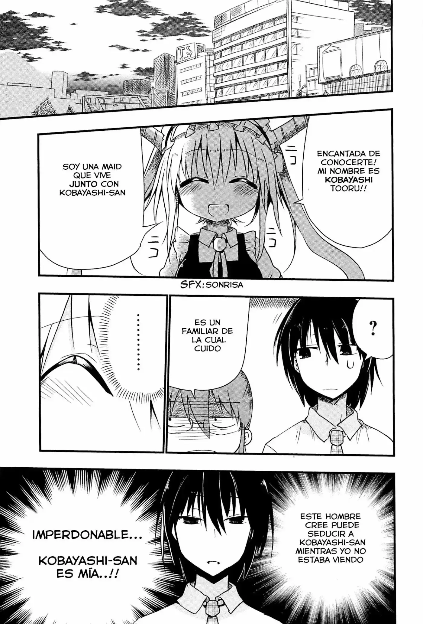 Kobayashi-san Chi no Maid Dragon (2013) - Capítulo 4 - Página 4 - LectorTMOo