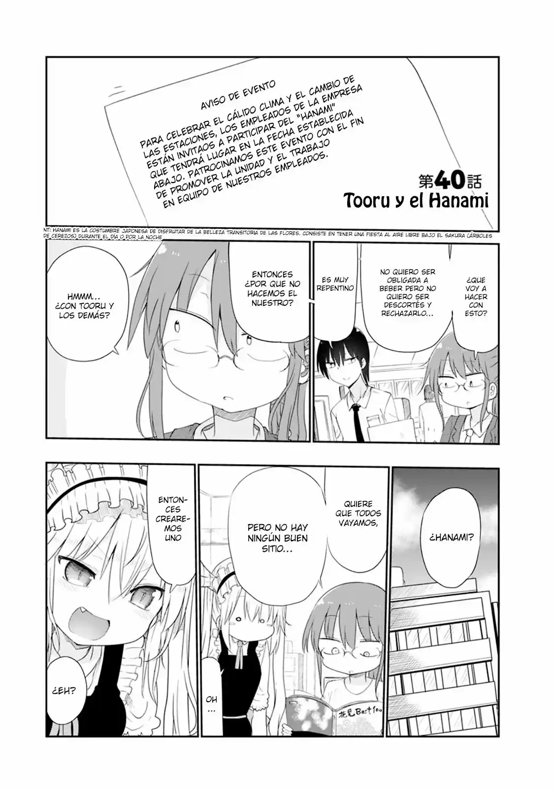 Kobayashi-san Chi no Maid Dragon (2013) - Capítulo 40 - Página 5 - LectorTMOo