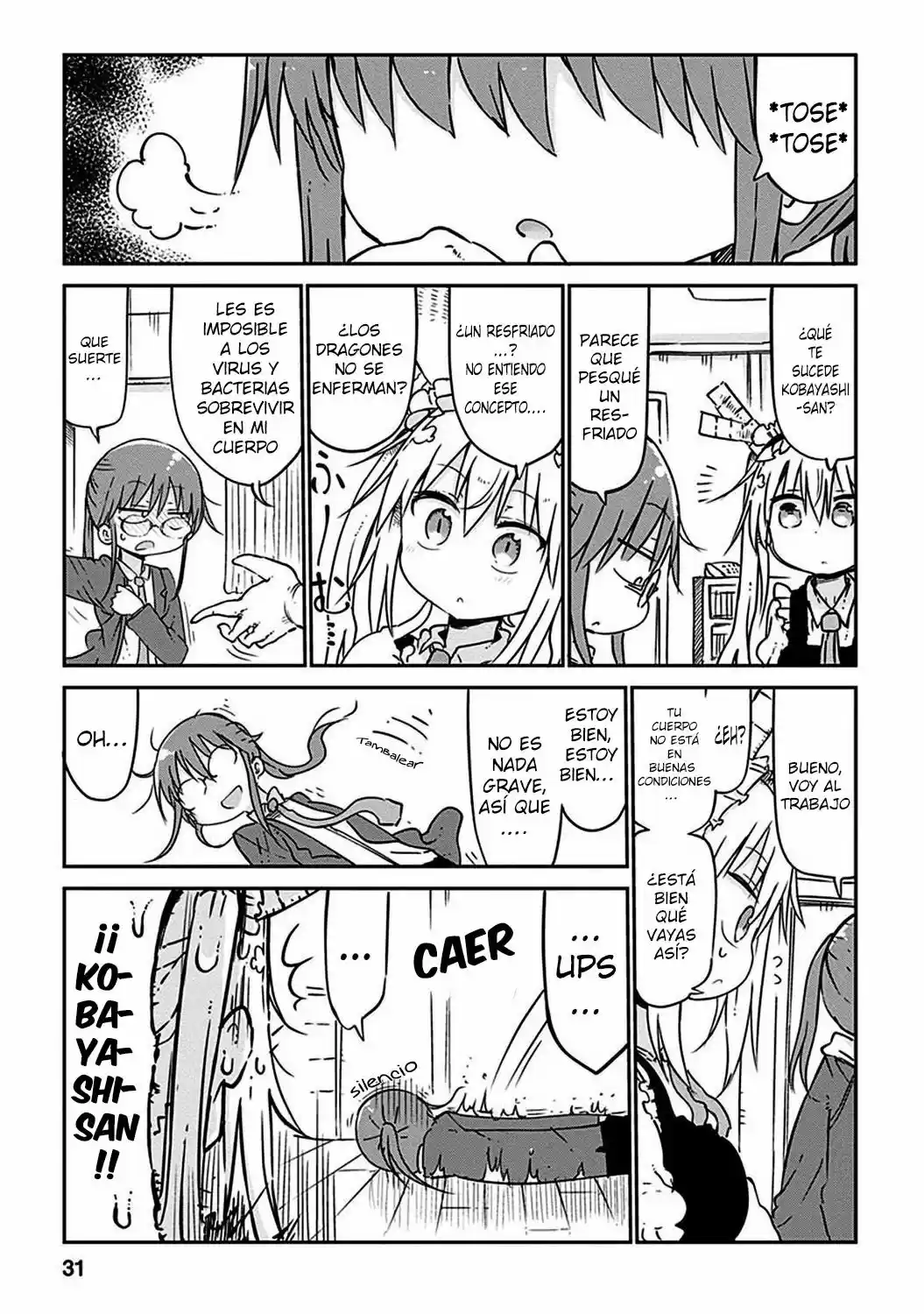 Kobayashi-san Chi no Maid Dragon (2013) - Capítulo 42 - Página 5 - LectorTMOo