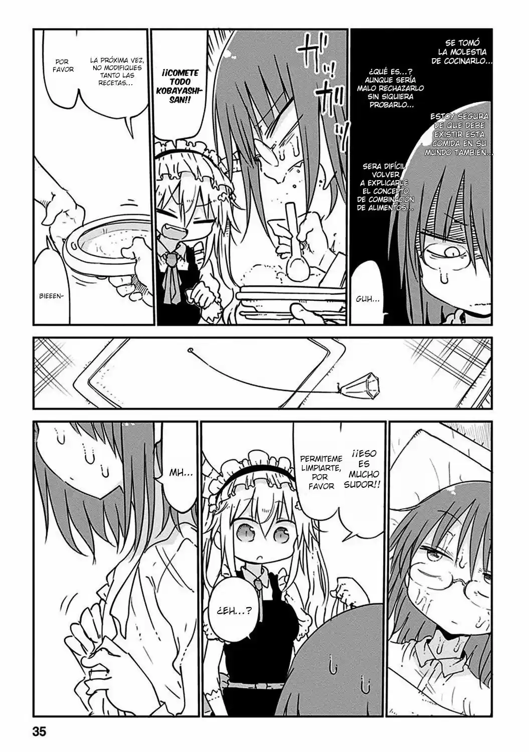 Kobayashi-san Chi no Maid Dragon (2013) - Capítulo 42 - Página 9 - LectorTMOo