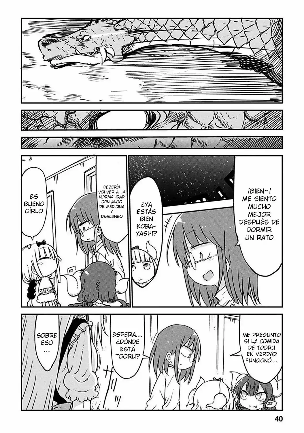 Kobayashi-san Chi no Maid Dragon (2013) - Capítulo 42 - Página 14 - LectorTMOo