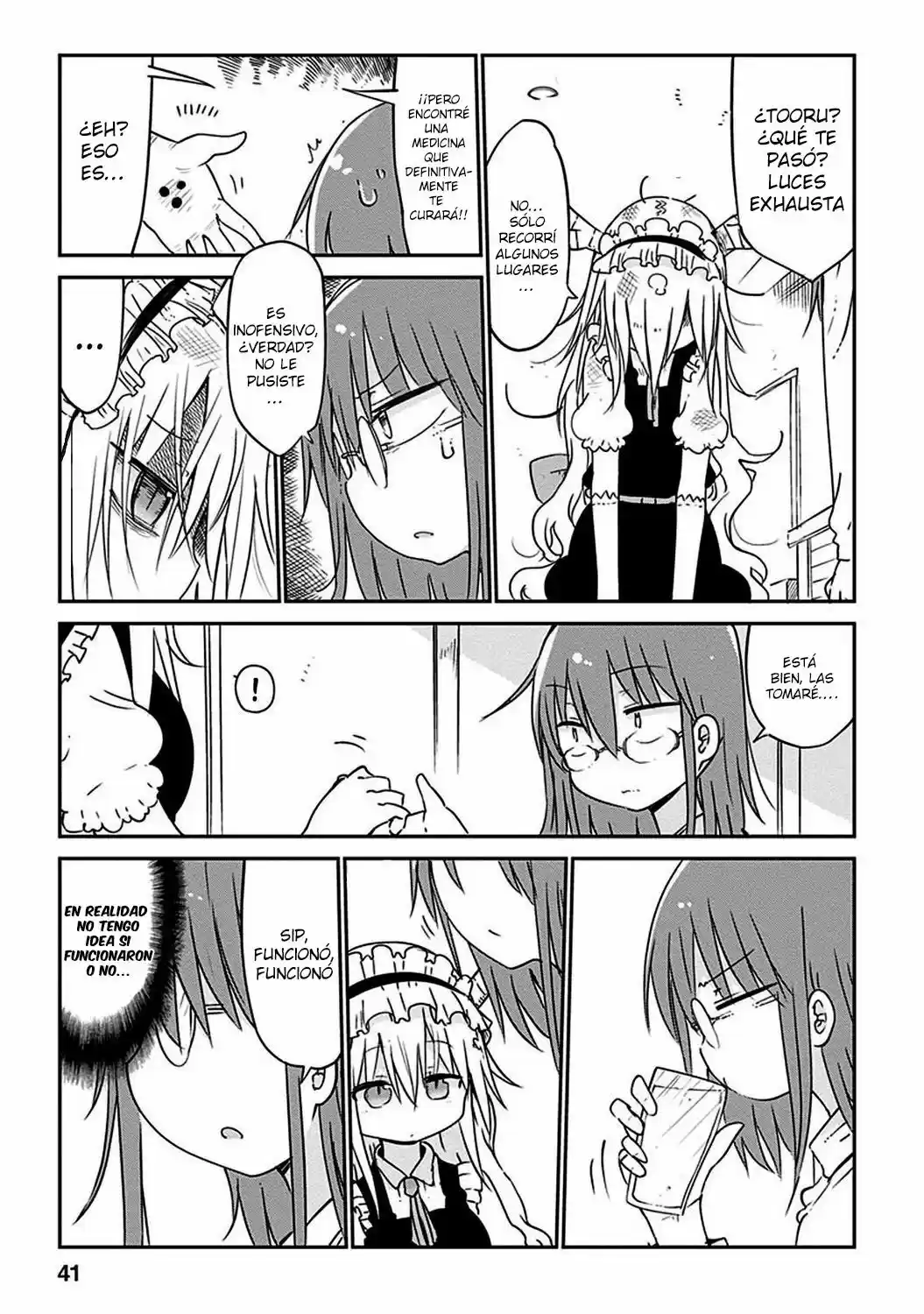 Kobayashi-san Chi no Maid Dragon (2013) - Capítulo 42 - Página 15 - LectorTMOo