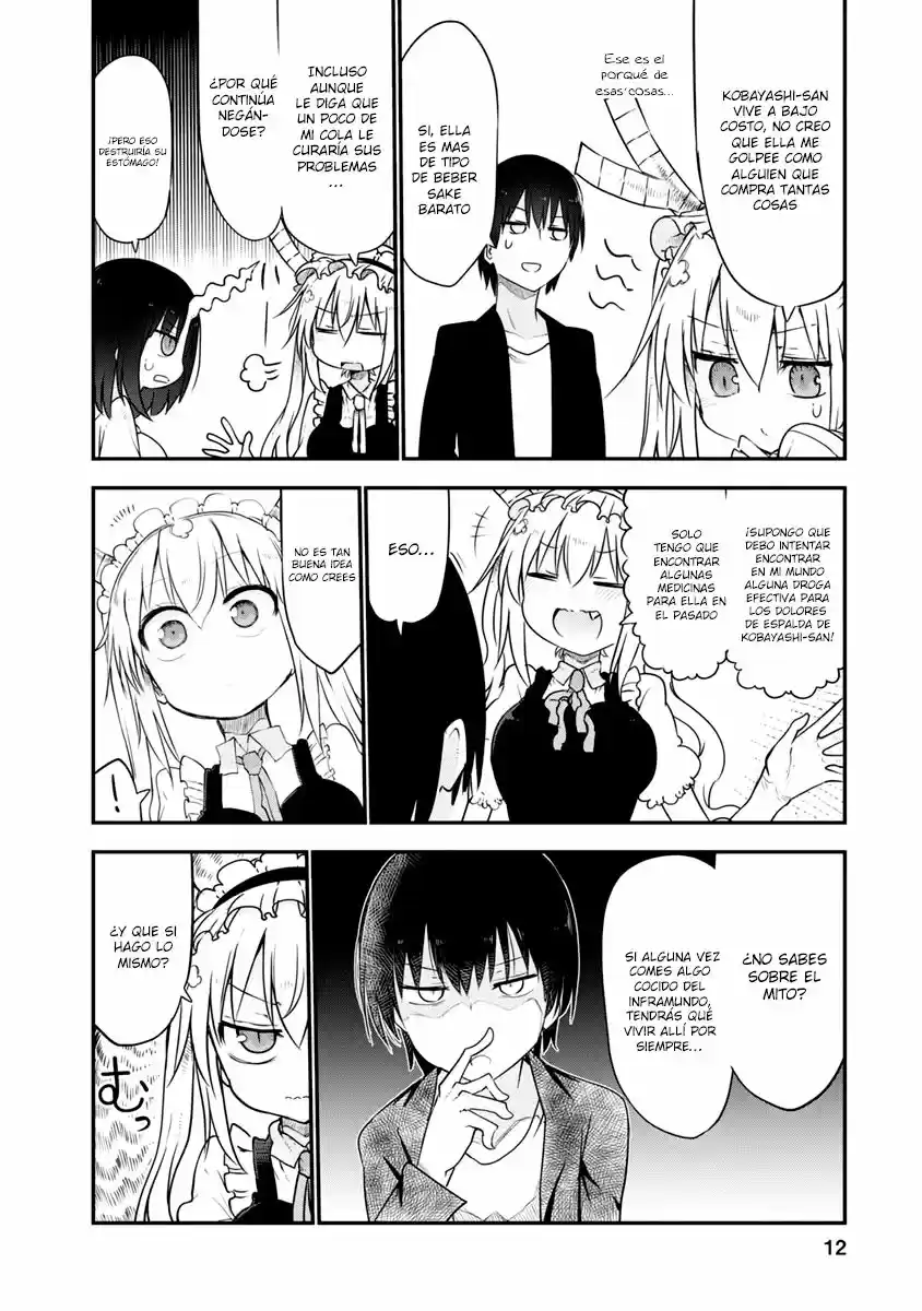 Kobayashi-san Chi no Maid Dragon (2013) - Capítulo 49 - Página 12 - LectorTMOo