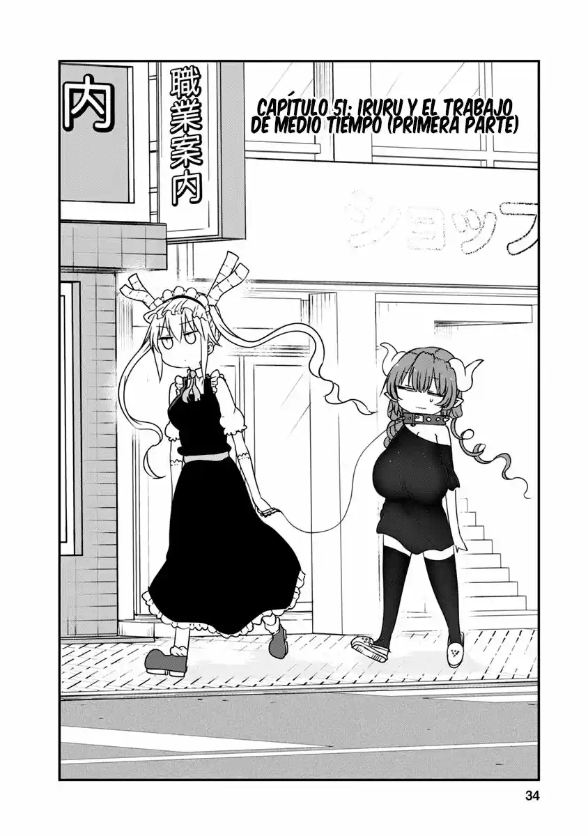 Kobayashi-san Chi no Maid Dragon (2013) - Capítulo 51 - Página 3 - LectorTMOo