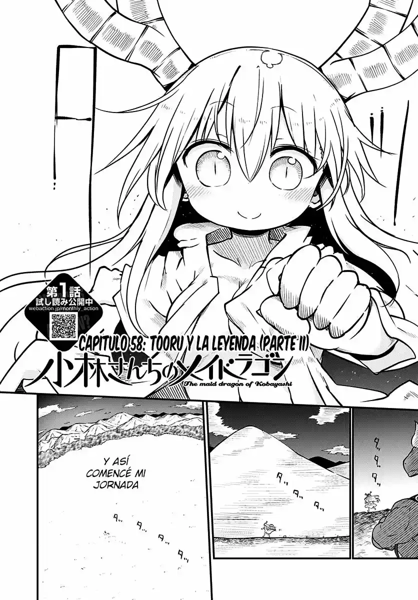 Kobayashi-san Chi no Maid Dragon (2013) - Capítulo 58 - Página 3 - LectorTMOo