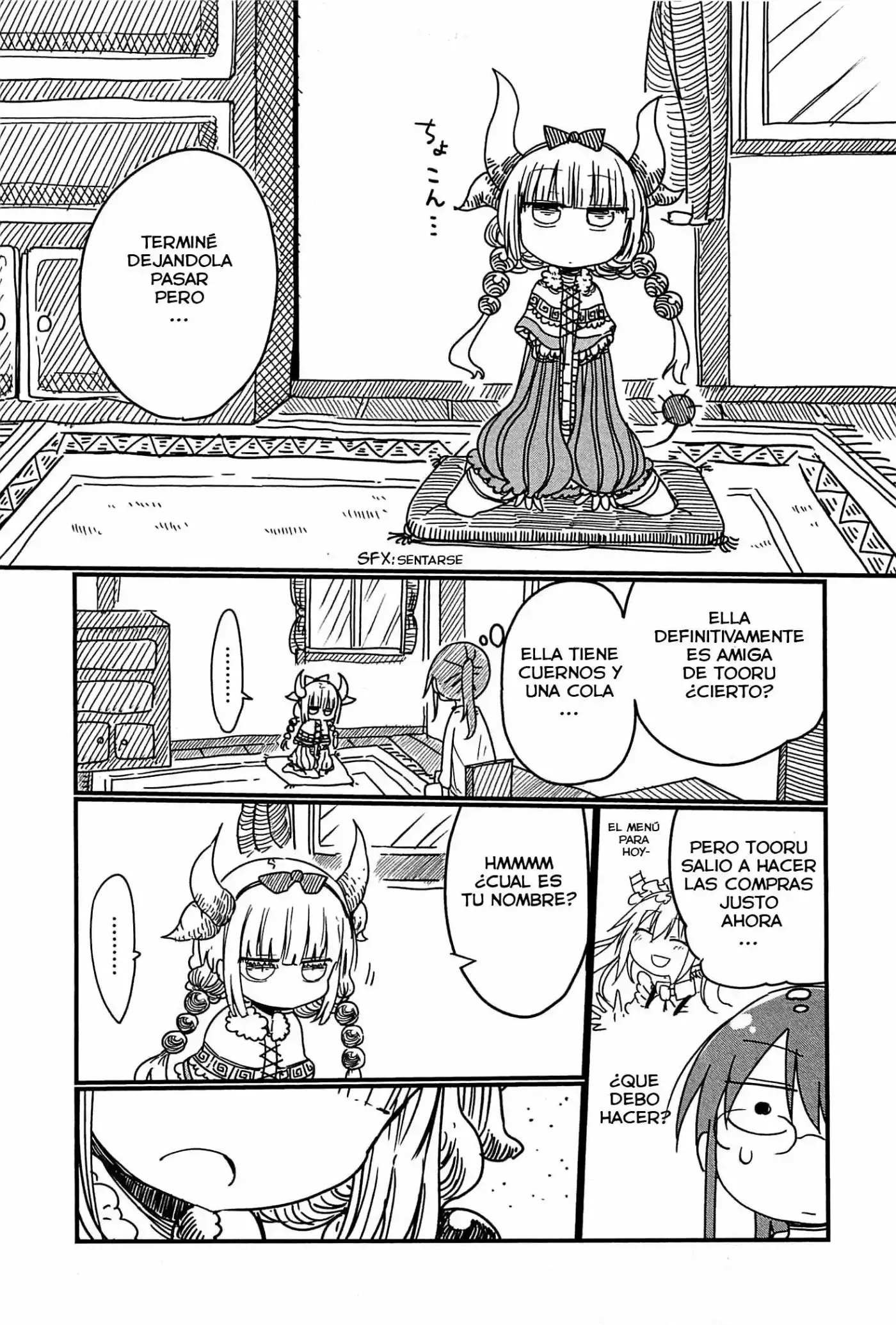 Kobayashi-san Chi no Maid Dragon (2013) - Capítulo 6 - Página 4 - LectorTMOo