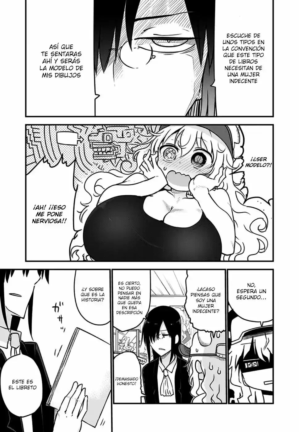 Kobayashi-san Chi no Maid Dragon (2013) - Capítulo 61 - Página 6 - LectorTMOo
