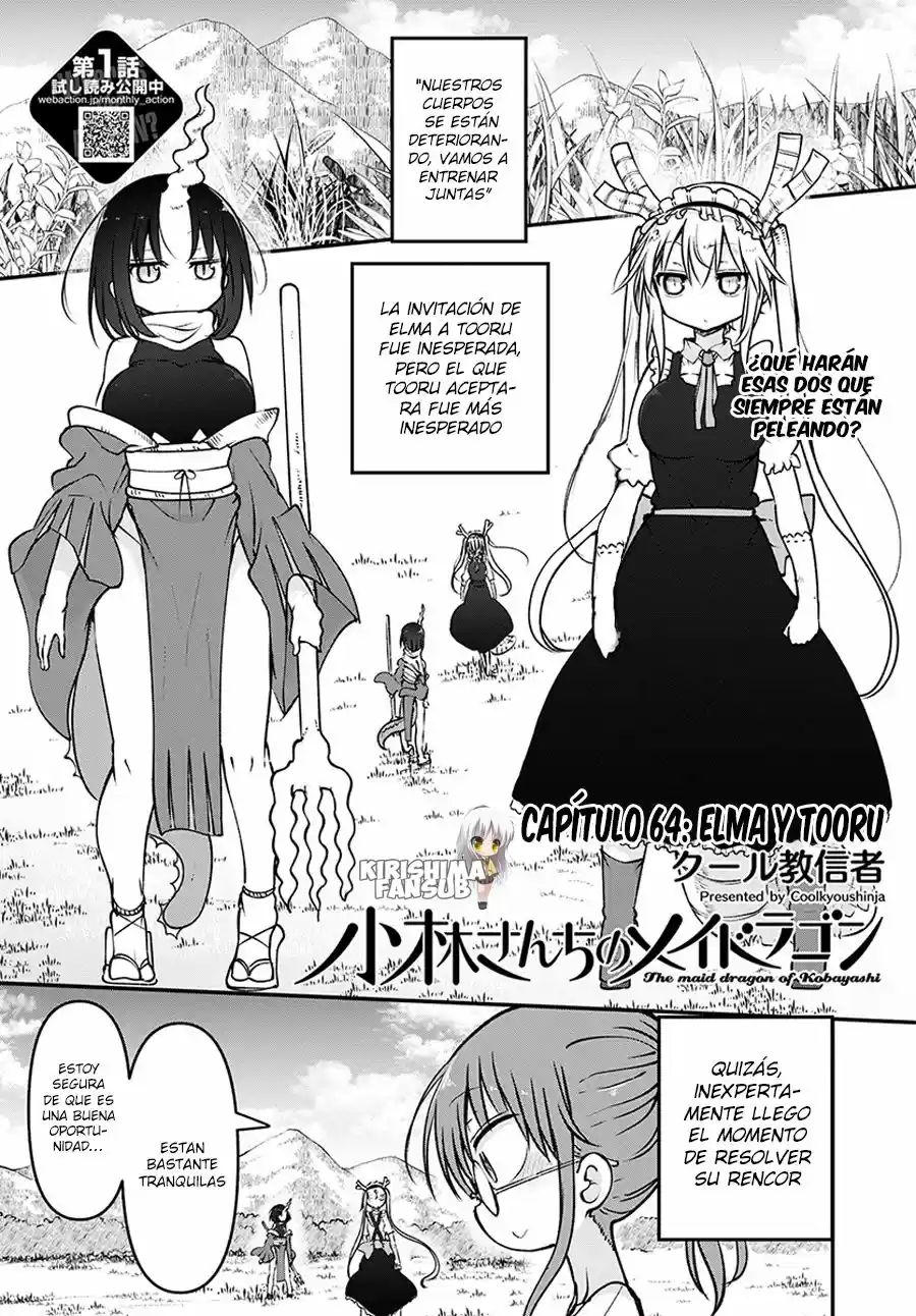 Kobayashi-san Chi no Maid Dragon (2013) - Capítulo 64 - Página 2 - LectorTMOo