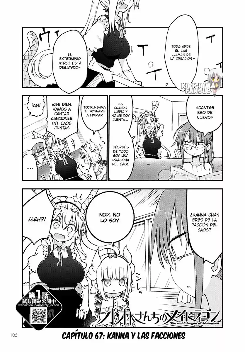 Kobayashi-san Chi no Maid Dragon (2013) - Capítulo 67 - Página 2 - LectorTMOo