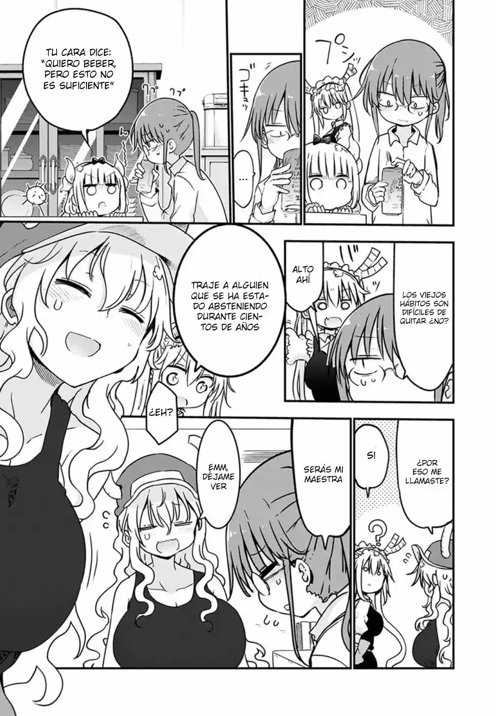 Kobayashi-san Chi no Maid Dragon (2013) - Capítulo 68 - Página 5 - LectorTMOo