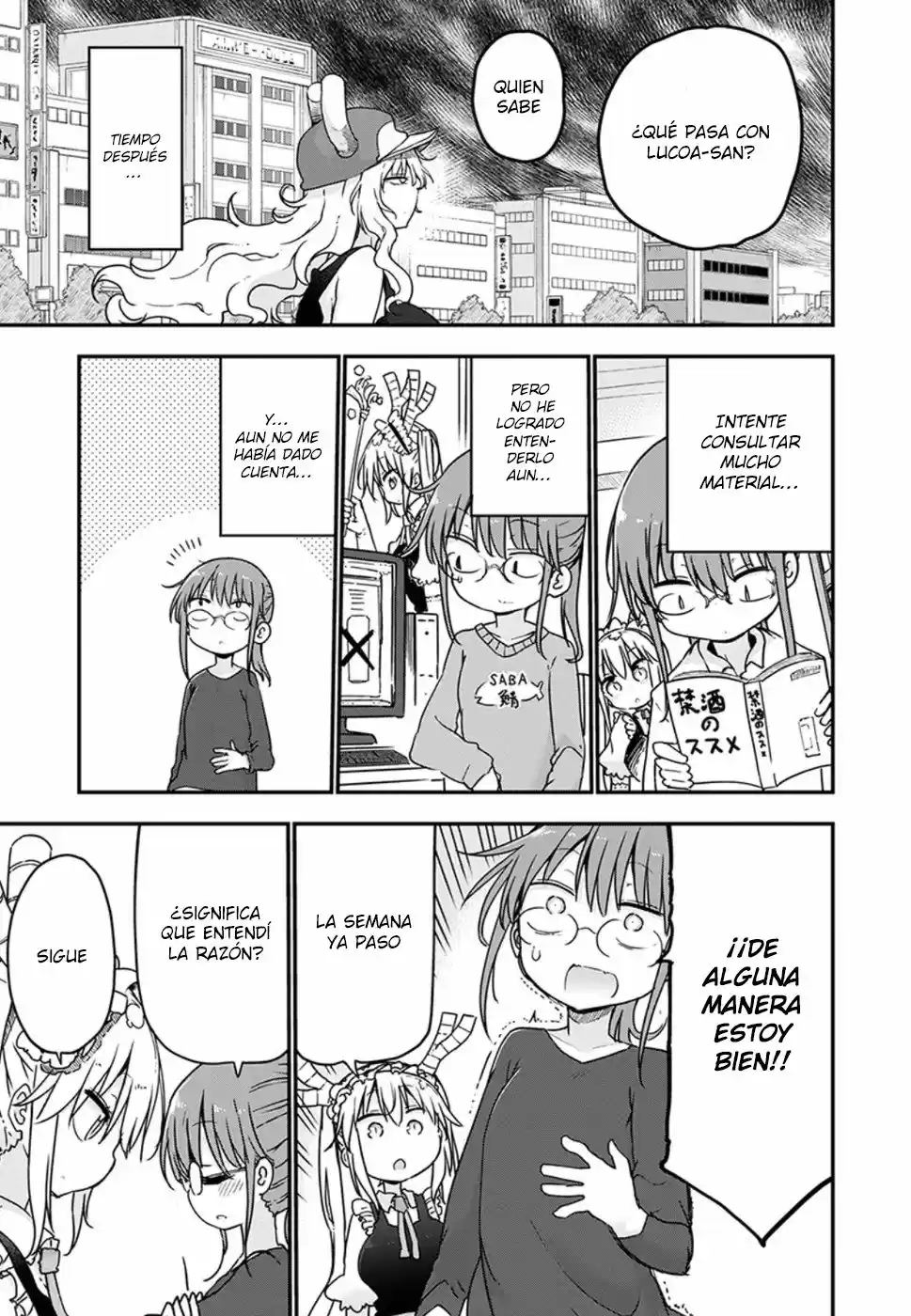Kobayashi-san Chi no Maid Dragon (2013) - Capítulo 68 - Página 7 - LectorTMOo