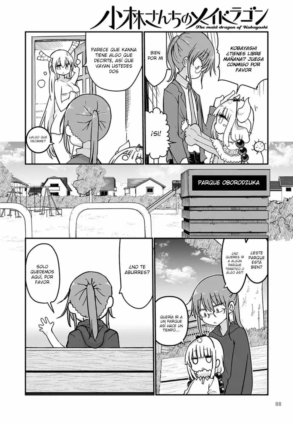 Kobayashi-san Chi no Maid Dragon (2013) - Capítulo 70 - Página 7 - LectorTMOo