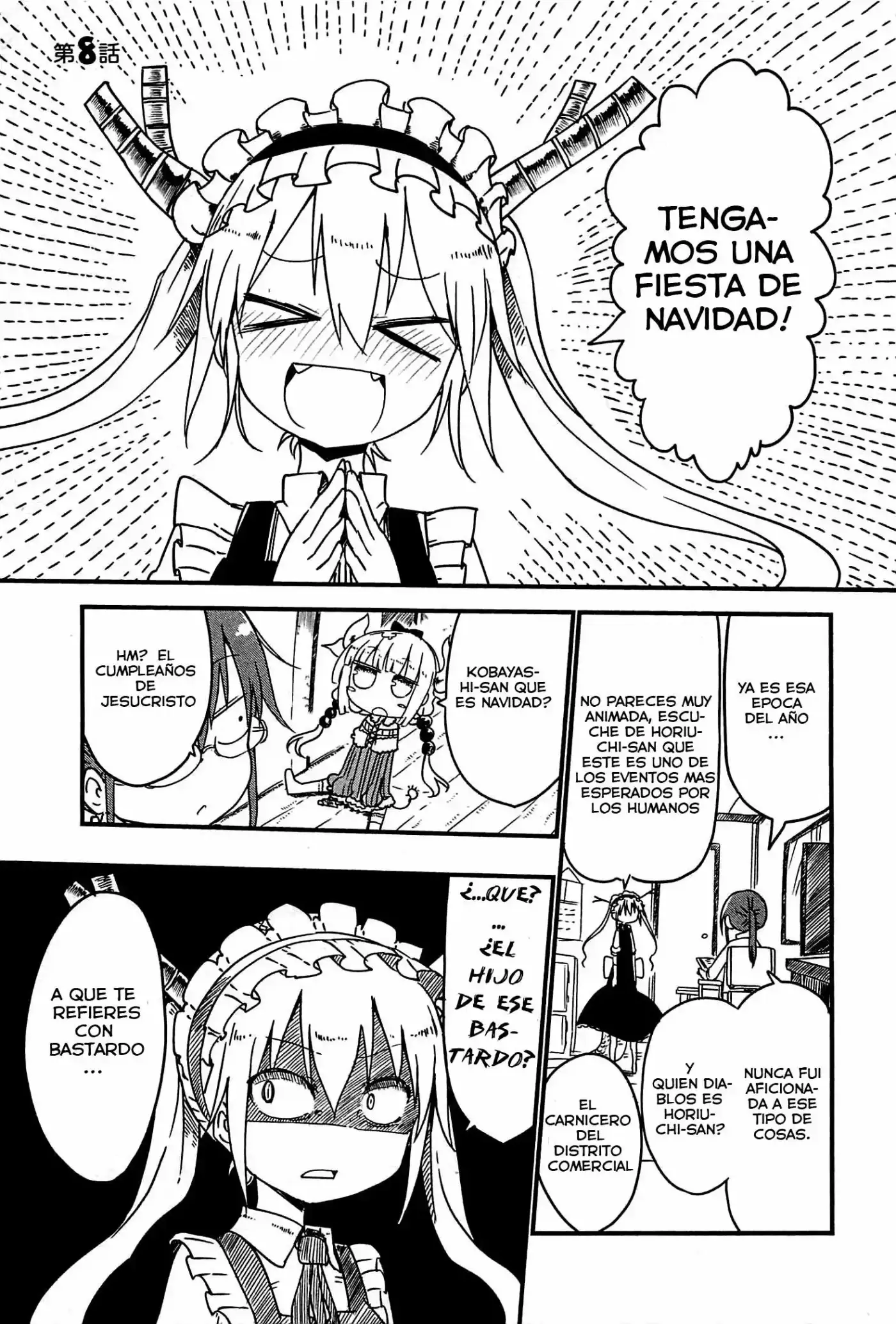 Kobayashi-san Chi no Maid Dragon (2013) - Capítulo 8 - Página 2 - LectorTMOo