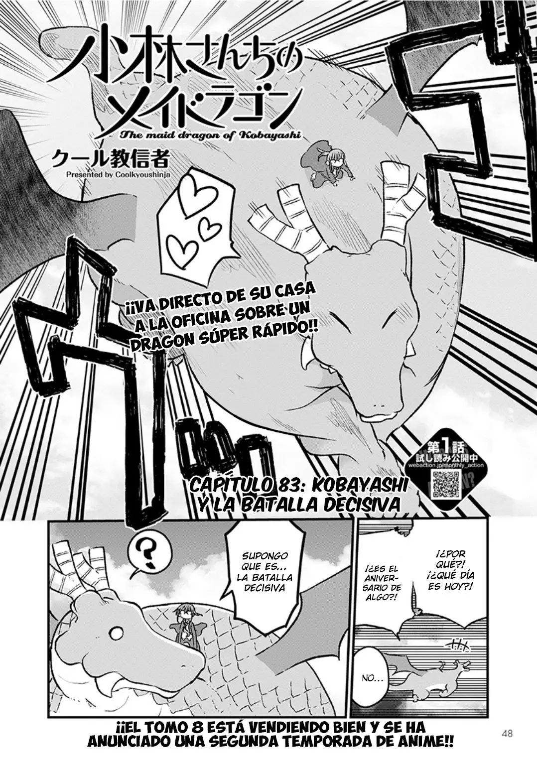Kobayashi-san Chi no Maid Dragon (2013) - Capítulo 83 - Página 3 - LectorTMOo