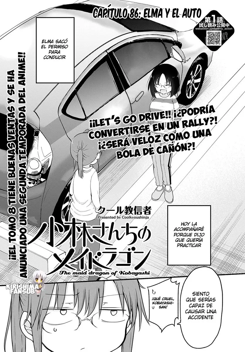 Kobayashi-san Chi no Maid Dragon (2013) - Capítulo 86 - Página 2 - LectorTMOo