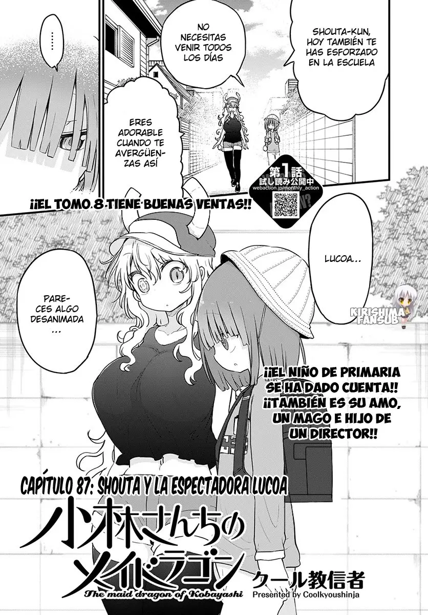 Kobayashi-san Chi no Maid Dragon (2013) - Capítulo 87 - Página 2 - LectorTMOo