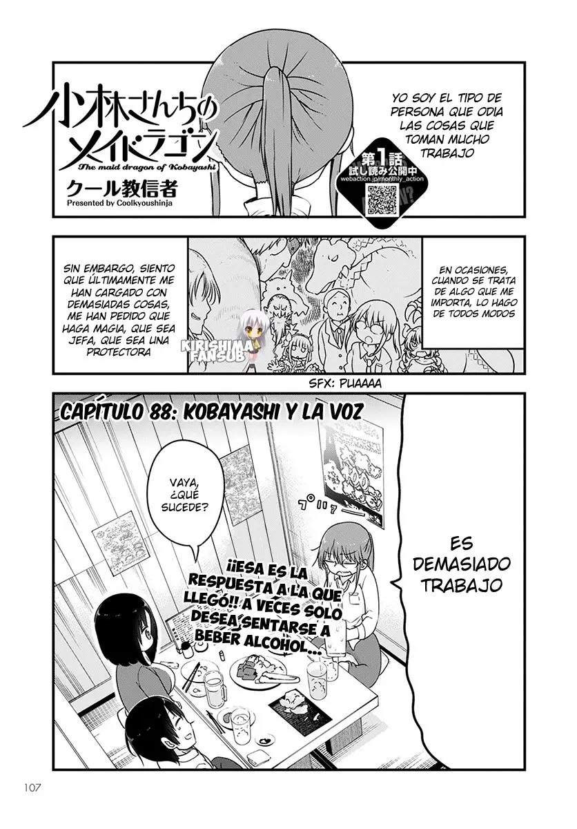 Kobayashi-san Chi no Maid Dragon (2013) - Capítulo 88 - Página 2 - LectorTMOo