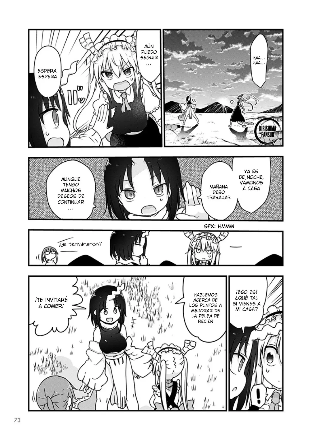 Kobayashi-san Chi no Maid Dragon (2013) - Capítulo 96 - Página 4 - LectorTMOo