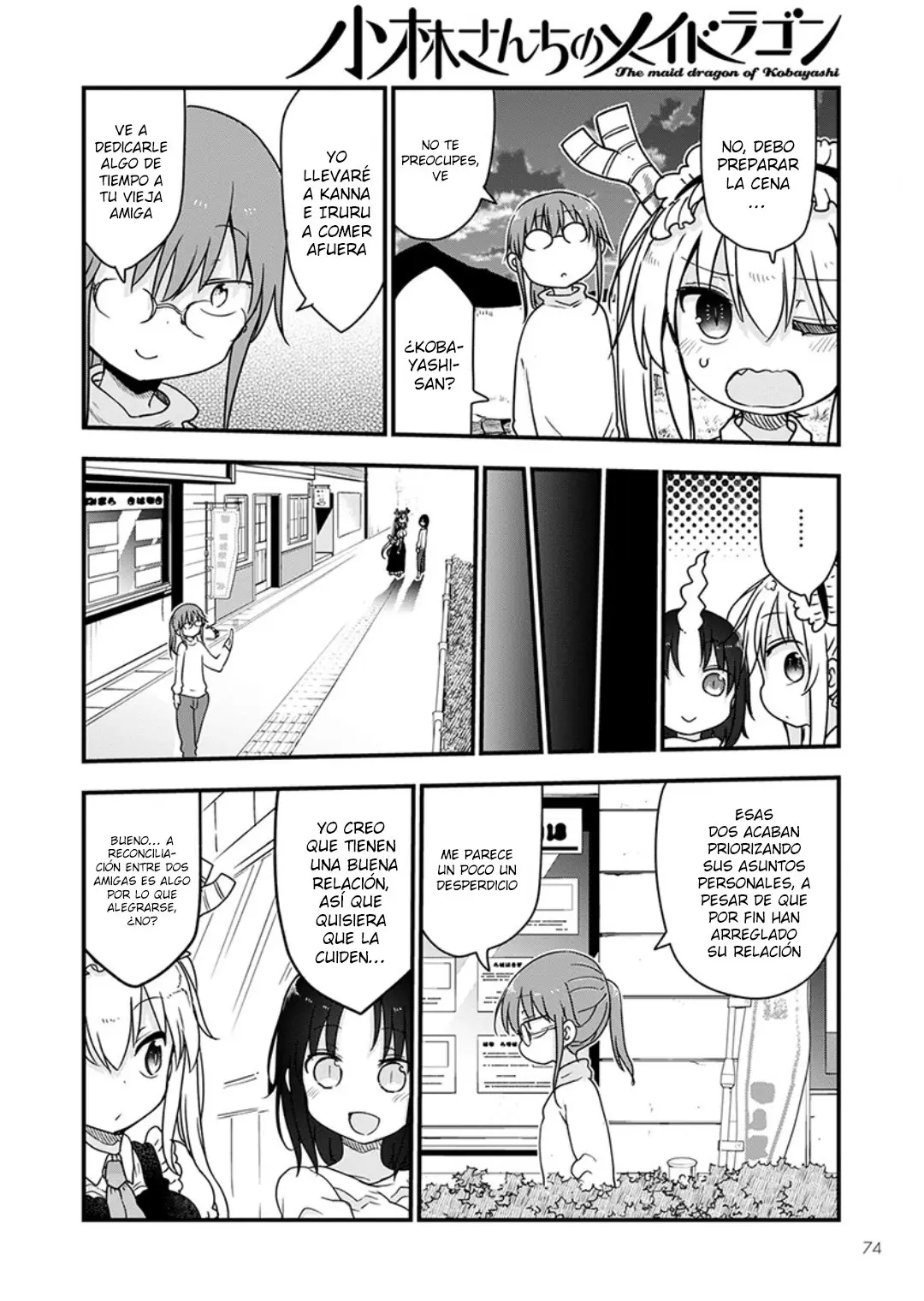 Kobayashi-san Chi no Maid Dragon (2013) - Capítulo 96 - Página 5 - LectorTMOo