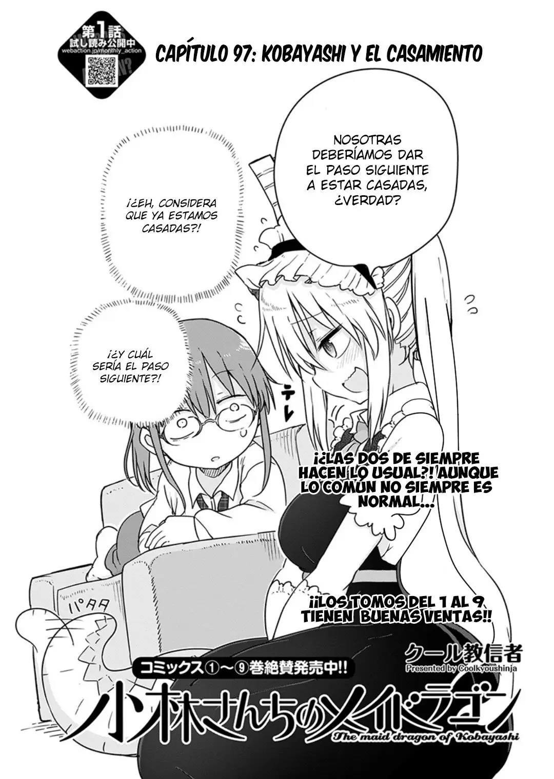 Kobayashi-san Chi no Maid Dragon (2013) - Capítulo 97 - Página 3 - LectorTMOo