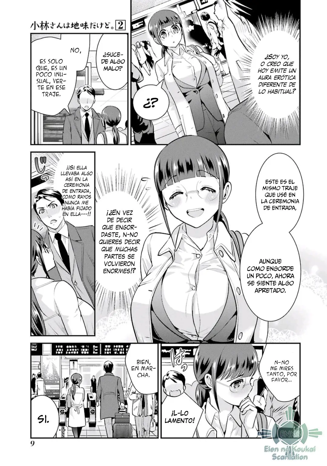 Kobayashi-san wa Jimi dakedo (2017) - Capítulo 8 - Página 12 - LectorTMOo