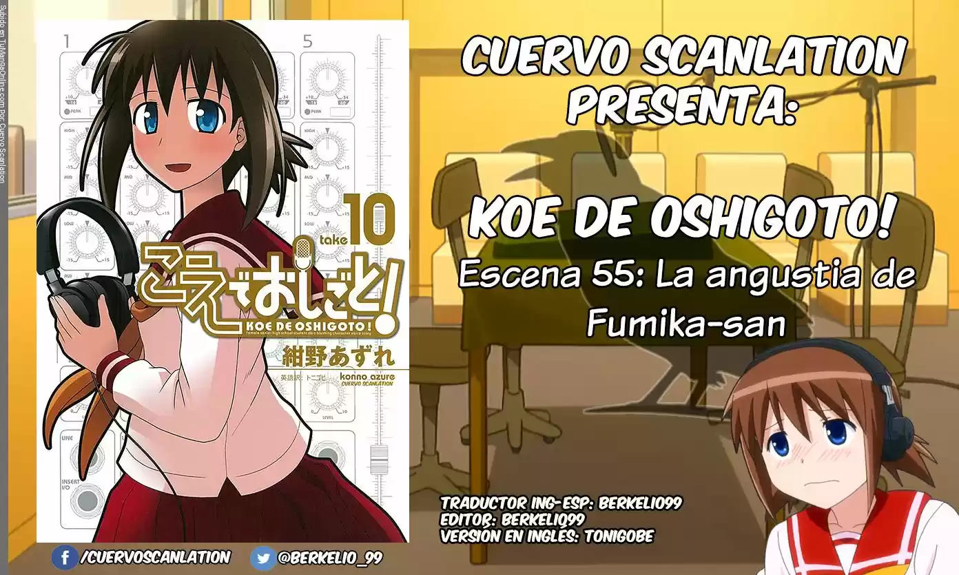 Koe de Oshigoto! (2008) - Capítulo 55 - Página 1 - LectorTMOo