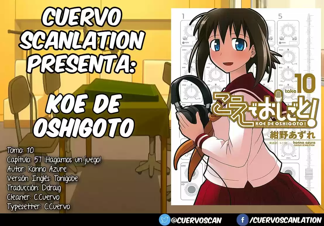 Koe de Oshigoto! (2008) - Capítulo 57 - Página 1 - LectorTMOo
