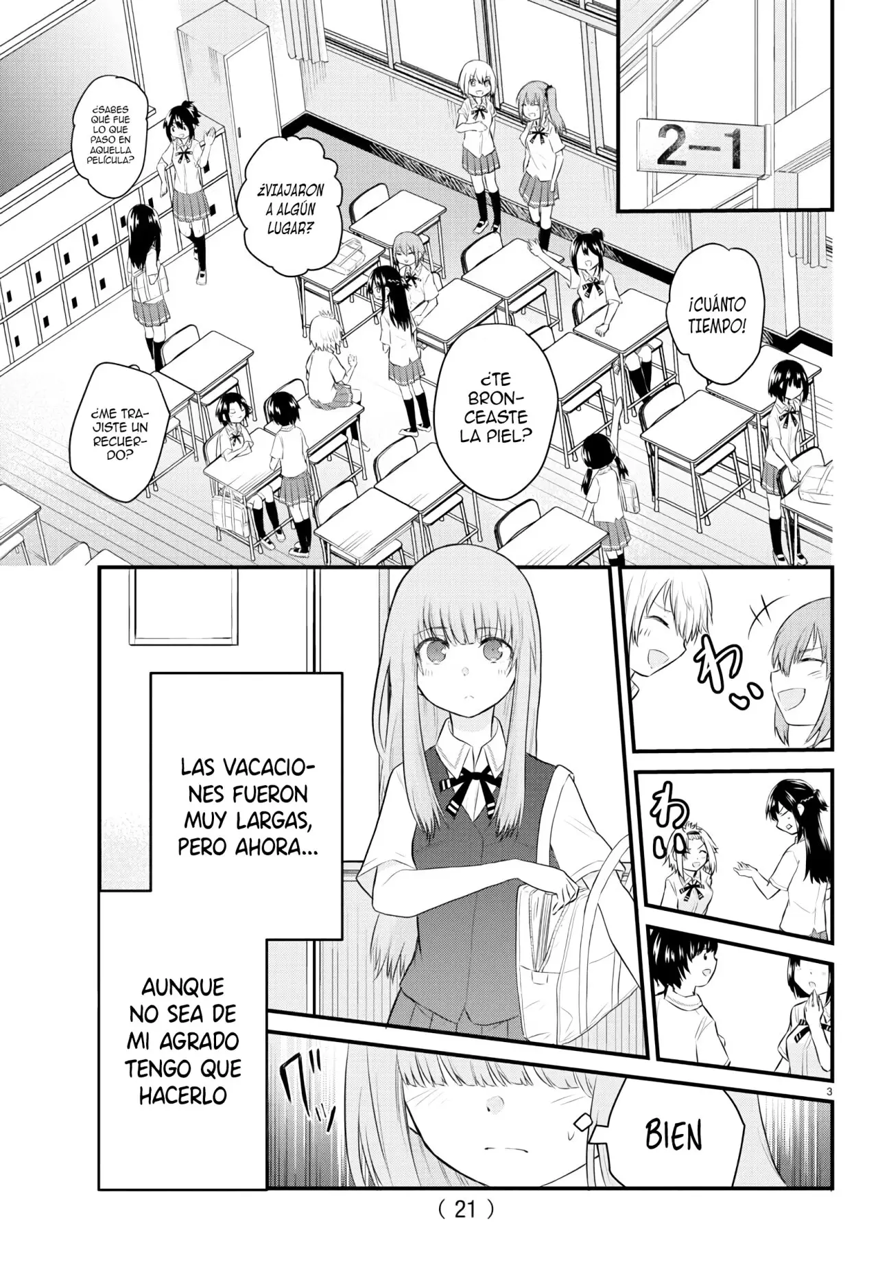 Koe ga dasenai Shoujo wa "Kanojo ga Yasashisugiru" to Omotte iru (2020) - Capítulo 28 - Página 5 - LectorTMOo