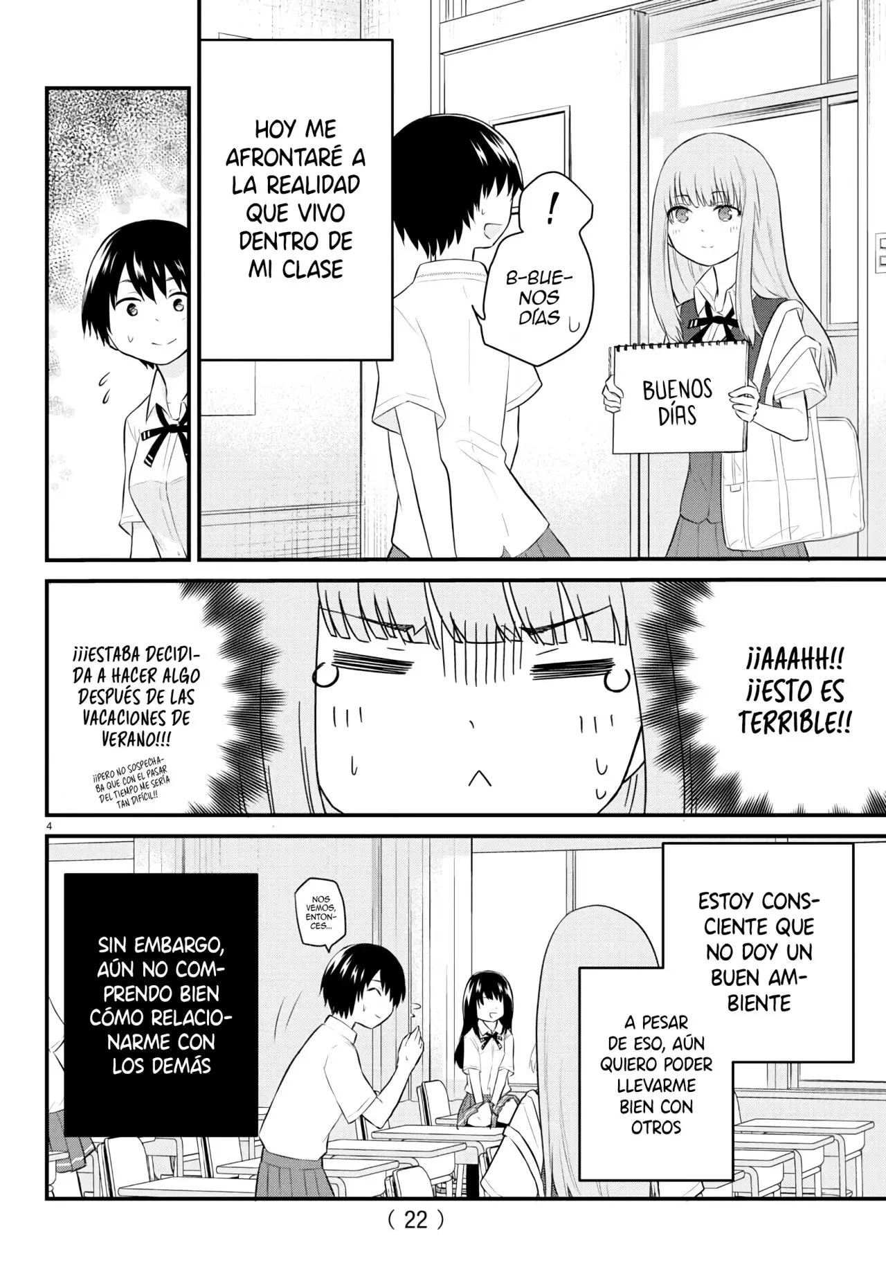 Koe ga dasenai Shoujo wa "Kanojo ga Yasashisugiru" to Omotte iru (2020) - Capítulo 28 - Página 6 - LectorTMOo