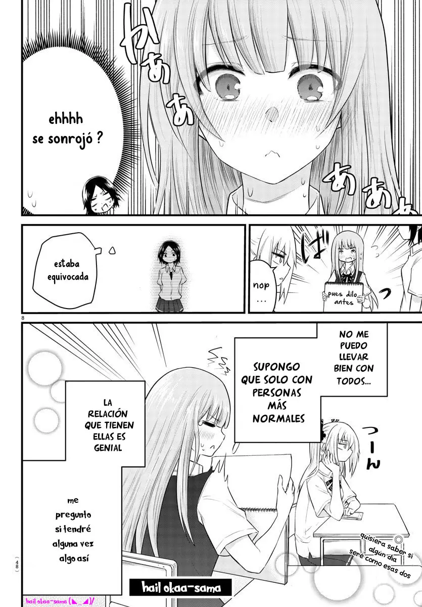 Koe ga dasenai Shoujo wa "Kanojo ga Yasashisugiru" to Omotte iru (2020) - Capítulo 4 - Página 8 - LectorTMOo