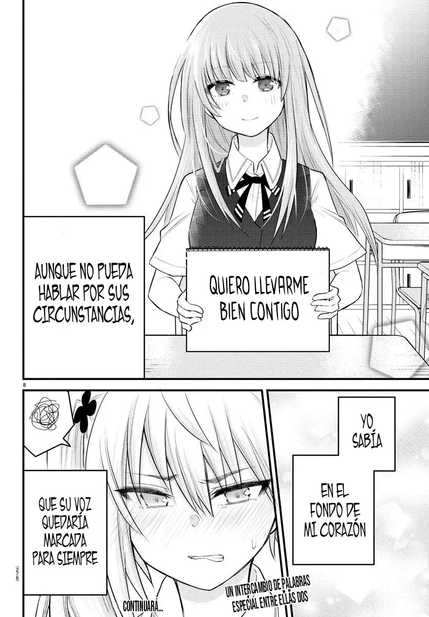 Koe ga dasenai Shoujo wa "Kanojo ga Yasashisugiru" to Omotte iru (2020) - Capítulo 6 - Página 8 - LectorTMOo