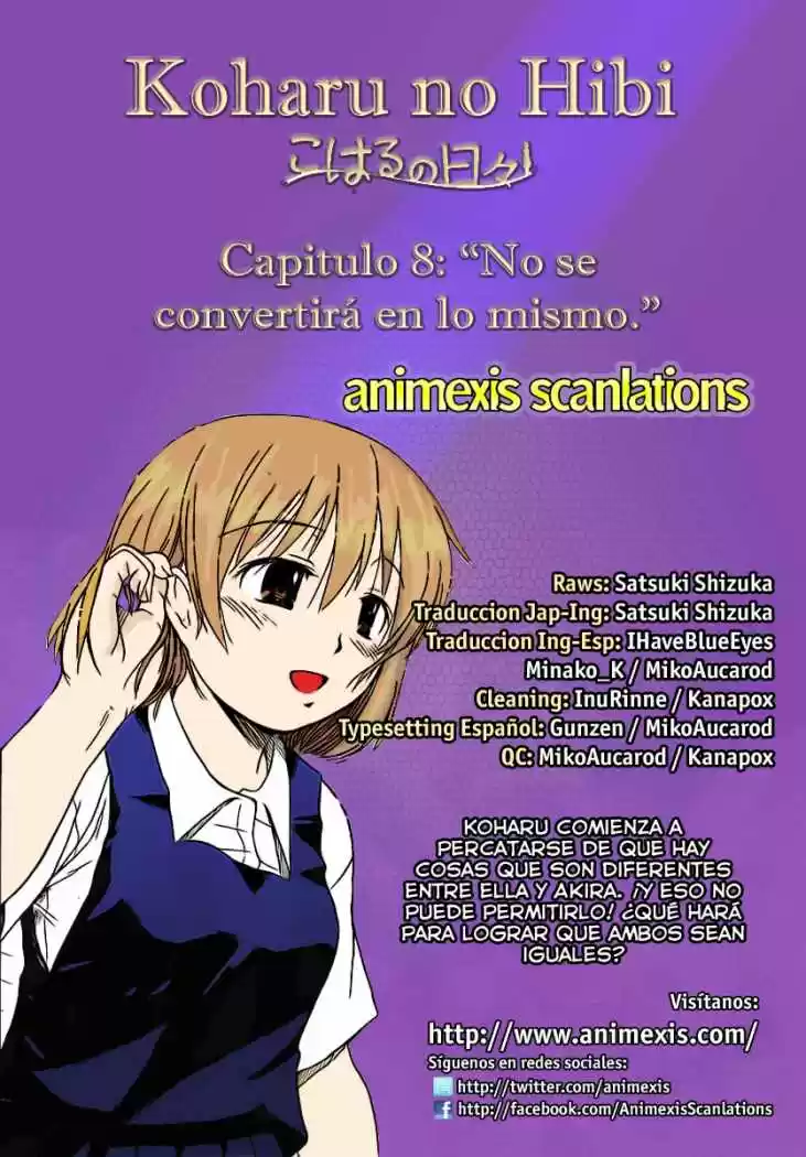 Koharu no Hibi (2009) - Capítulo 8 - Página 1 - LectorTMOo