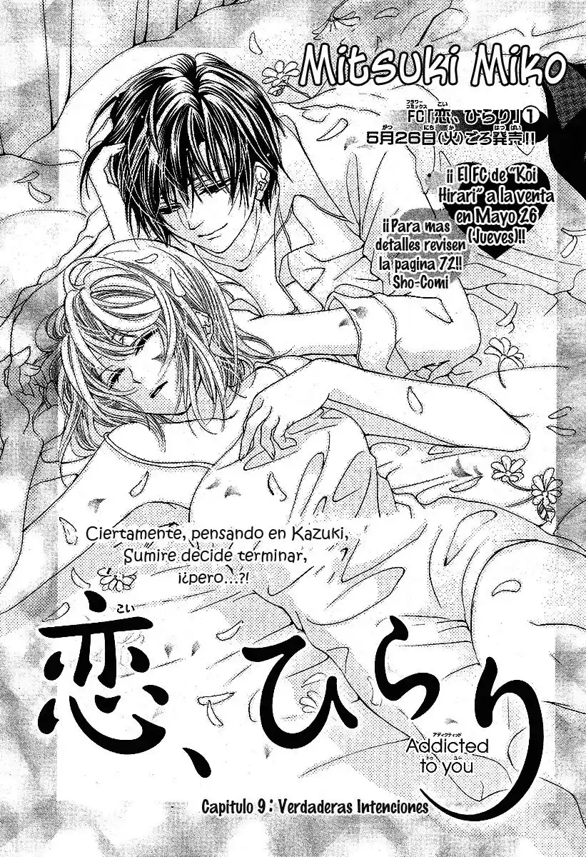 Koi, Hirari (2008) - Capítulo 9 - Página 1 - LectorTMOo