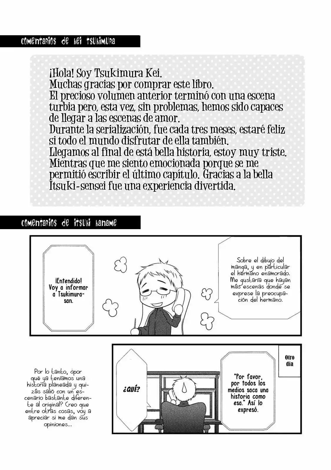 Koi Nanka Shitakunai - Kyou kara Kyoudai ni Nari (2013) - Capítulo 8.5 - Página 10 - LectorTMOo