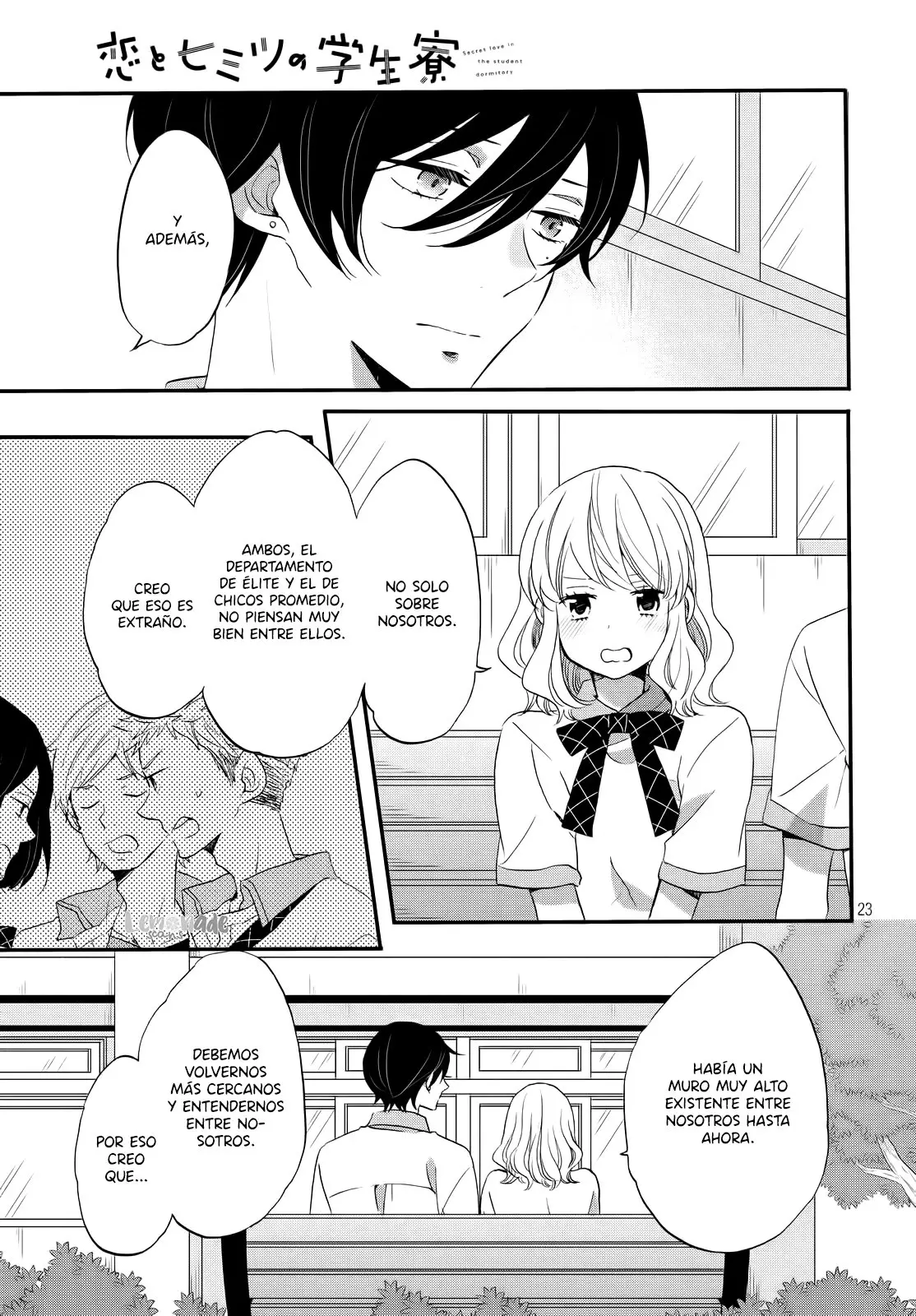 Koi to Himitsu no Gakuseiryou (2017) - Capítulo 11 - Página 34 - LectorTMOo