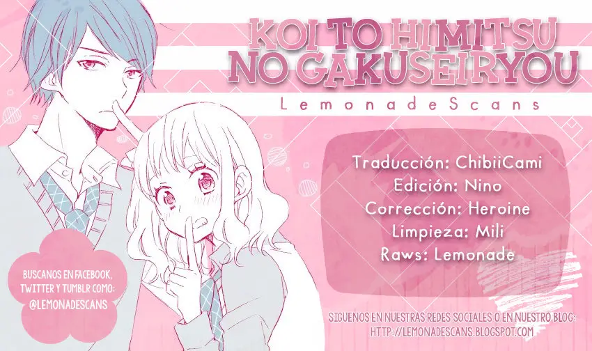 Koi to Himitsu no Gakuseiryou (2017) - Capítulo 13 - Página 2 - LectorTMOo