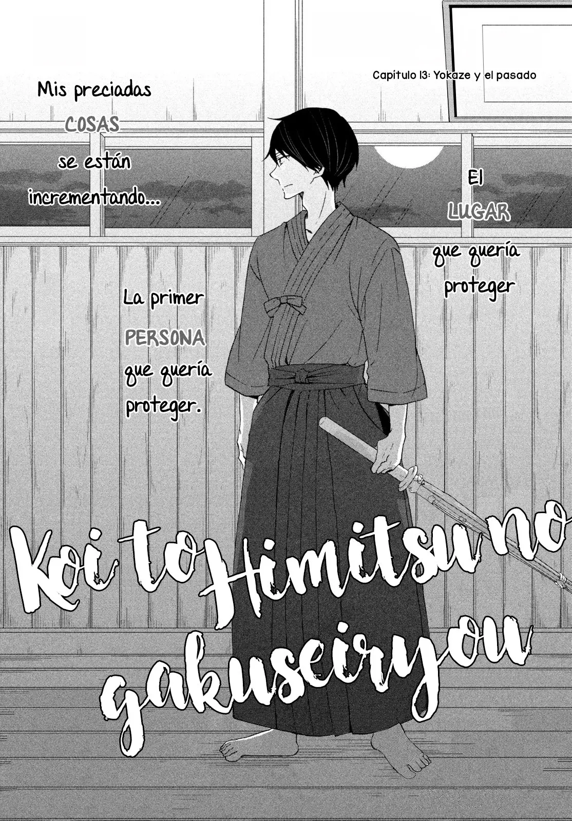 Koi to Himitsu no Gakuseiryou (2017) - Capítulo 13 - Página 3 - LectorTMOo