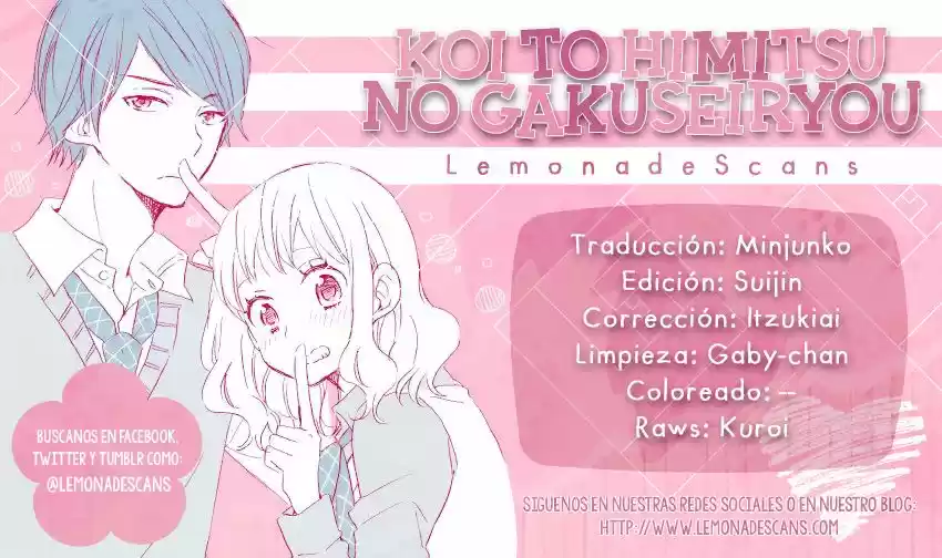 Koi to Himitsu no Gakuseiryou (2017) - Capítulo 6 - Página 3 - LectorTMOo