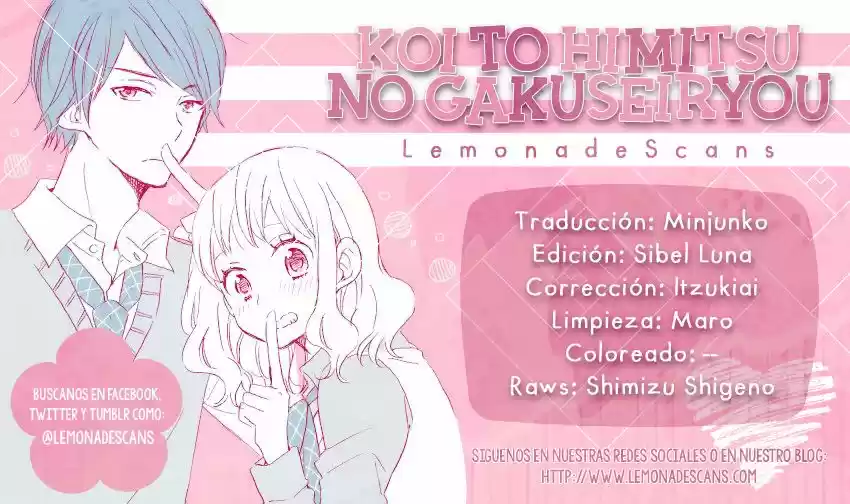 Koi to Himitsu no Gakuseiryou (2017) - Capítulo 8 - Página 3 - LectorTMOo