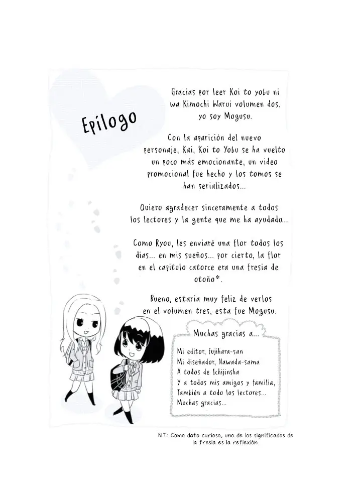 KOI TO YOBU NI WA KIMOCHI WARUI (2015) - Capítulo 14.5 - Página 12 - LectorTMOo