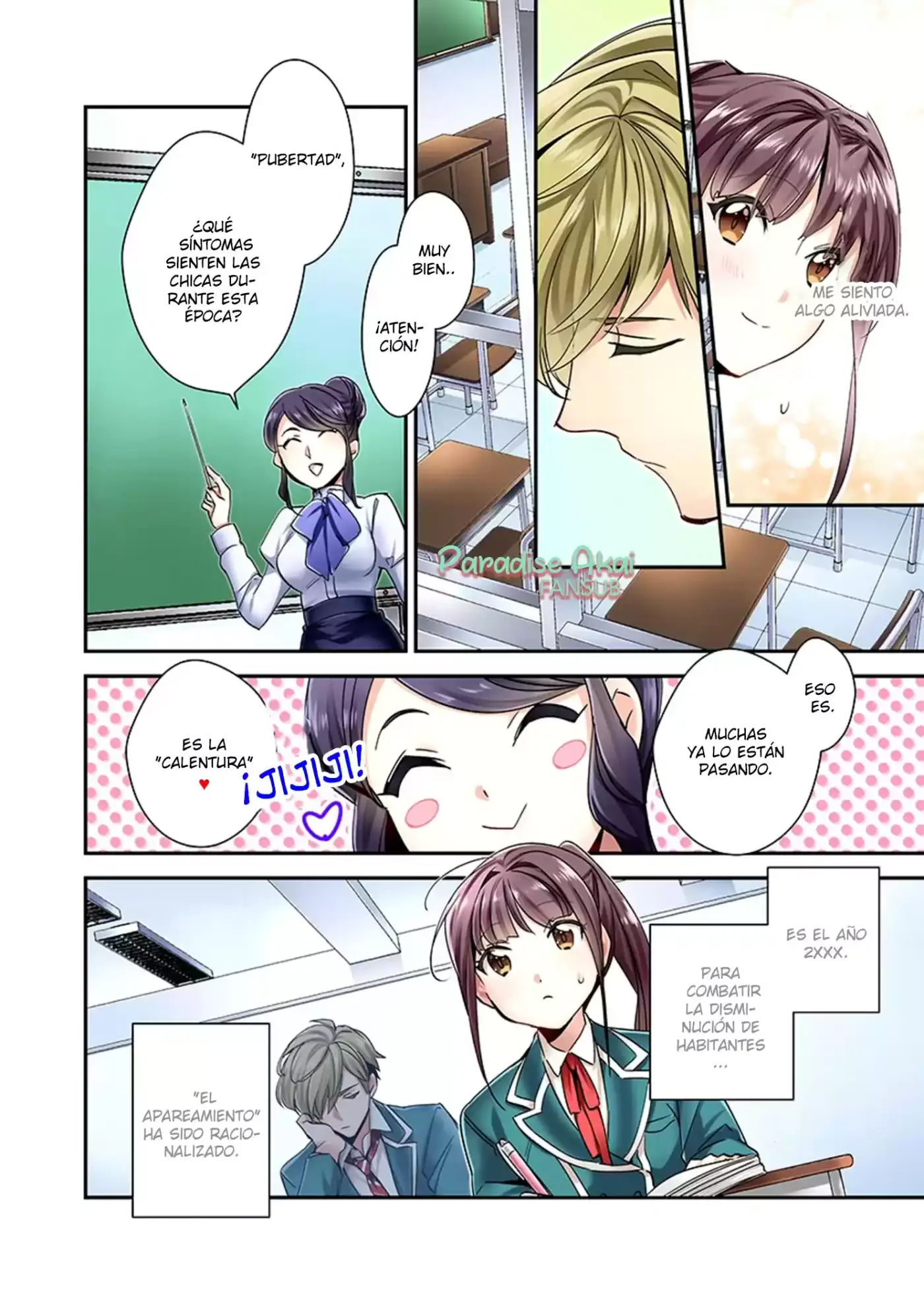 Koi Wasure ~ Onna no Ko ni Hatsujouki ga Kuru Sekai de - Capítulo 1 - Página 8 - LectorTMOo