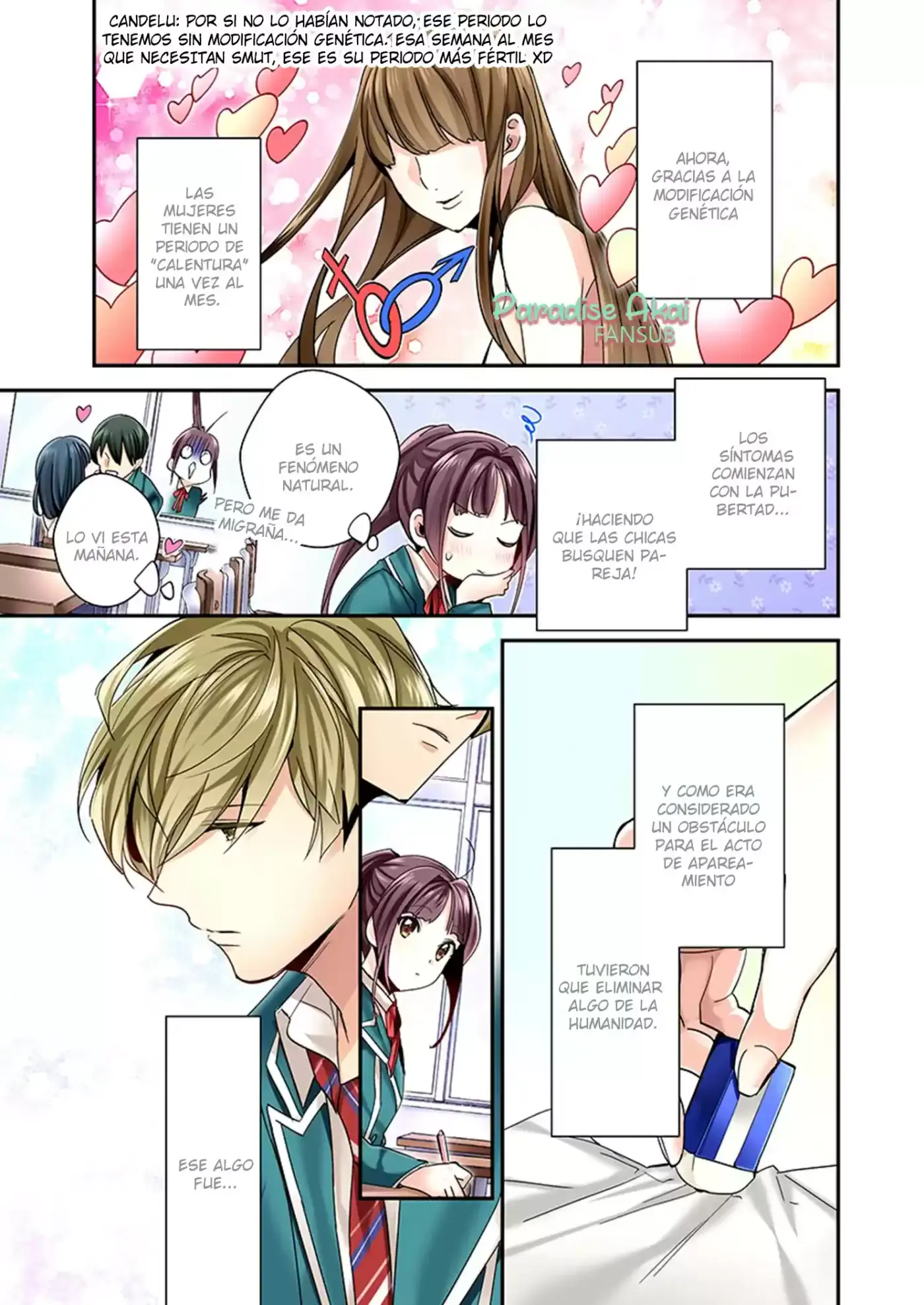 Koi Wasure ~ Onna no Ko ni Hatsujouki ga Kuru Sekai de - Capítulo 1 - Página 9 - LectorTMOo