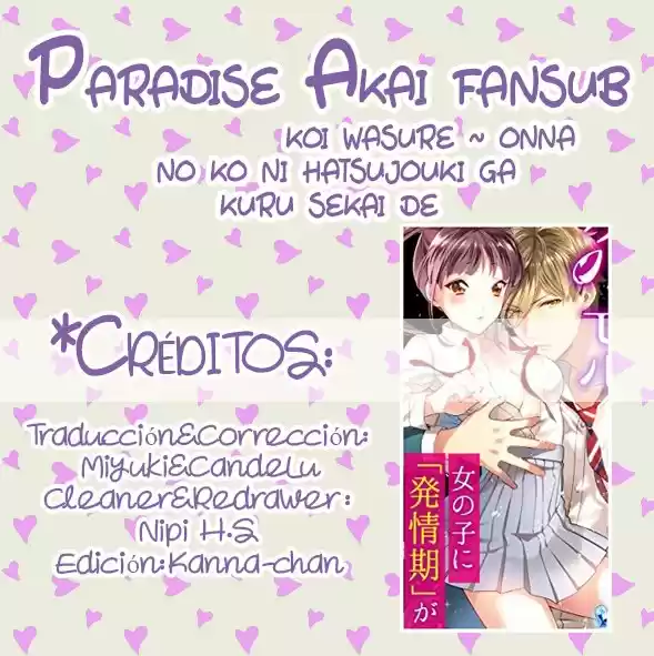 Koi Wasure ~ Onna no Ko ni Hatsujouki ga Kuru Sekai de - Capítulo 6 - Página 2 - LectorTMOo