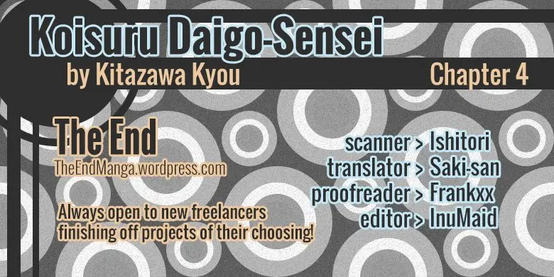 Koisuru Daigo-sensei (2014) - Capítulo 4 - Página 4 - LectorTMOo
