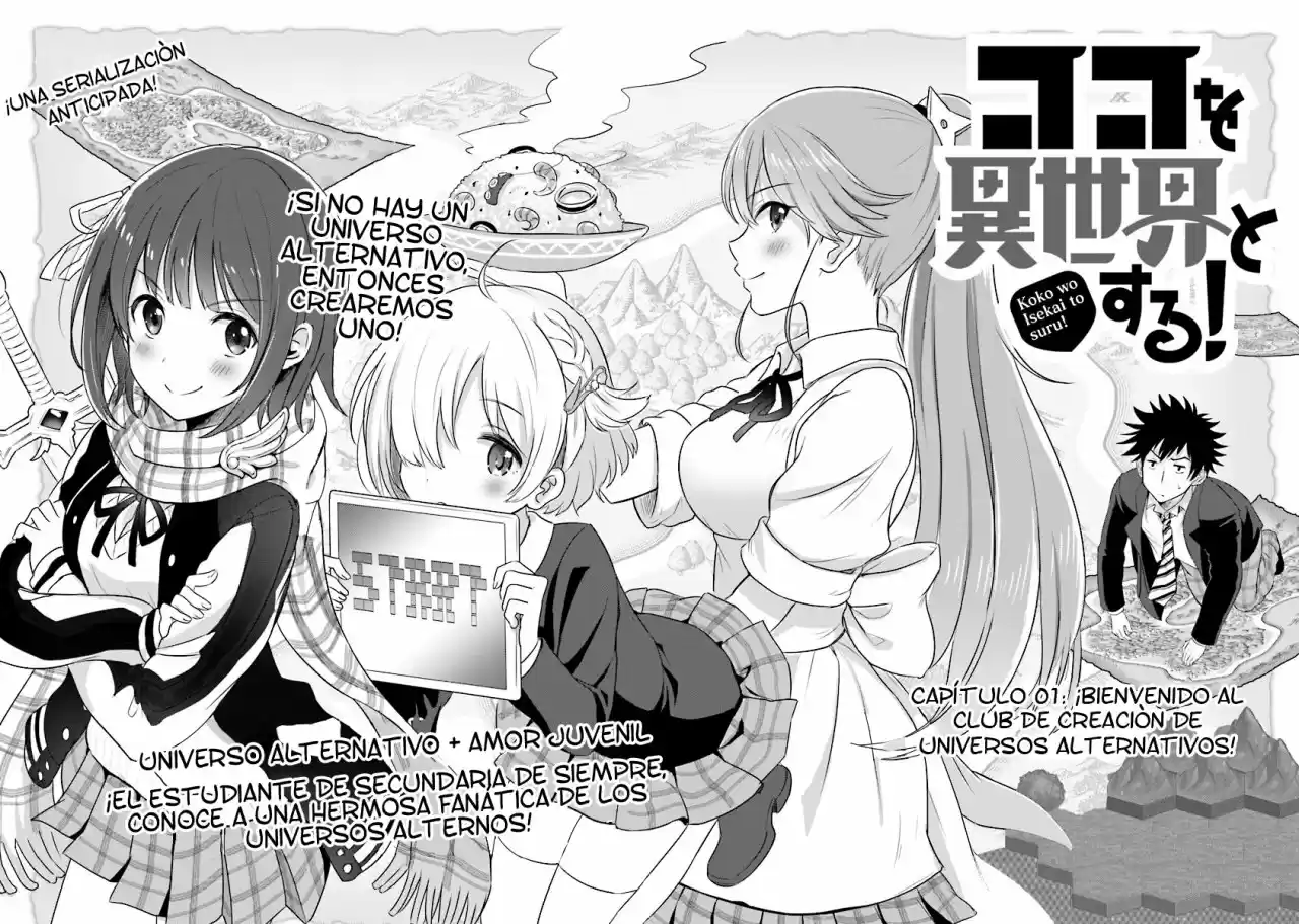 Koko wo Isekai to Suru! - Capítulo 1 - Página 4 - LectorTMOo