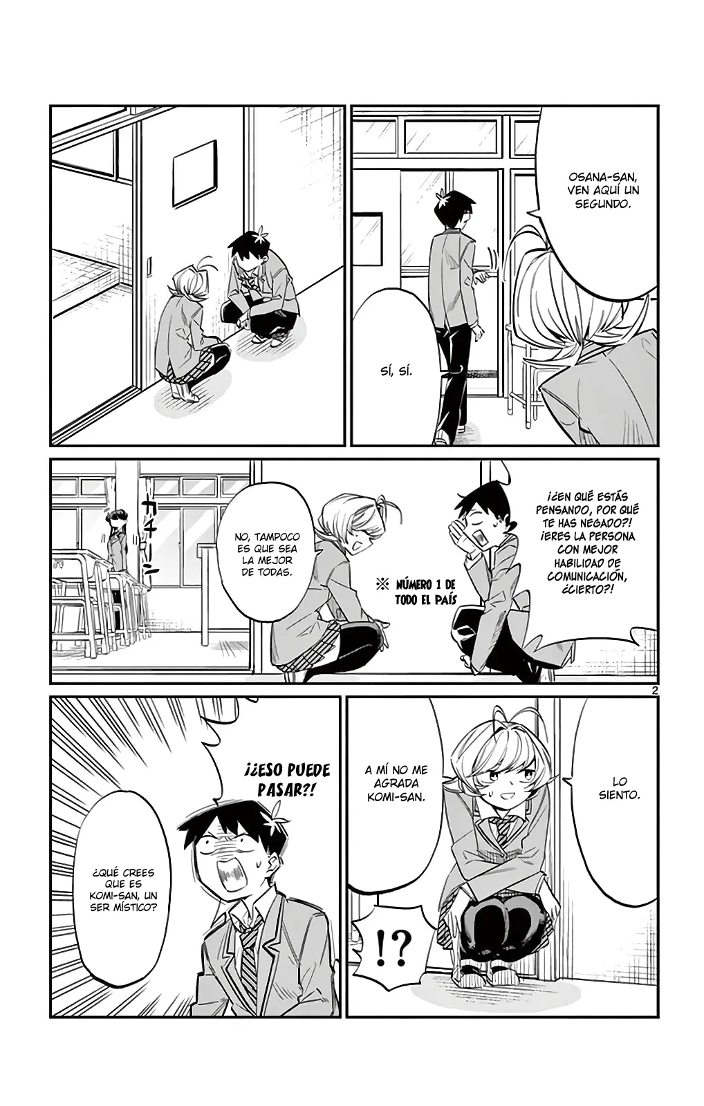 Komi-san wa komyushou desu (2016) - Capítulo 0.1 - Página 3 - LectorTMOo