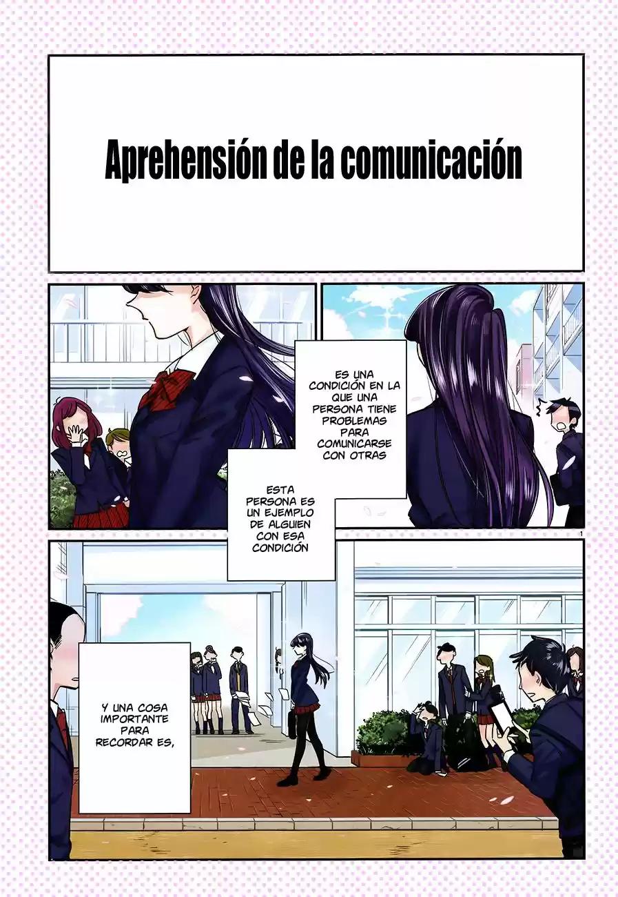 Komi-san wa komyushou desu (2016) - Capítulo 1 - Página 2 - LectorTMOo